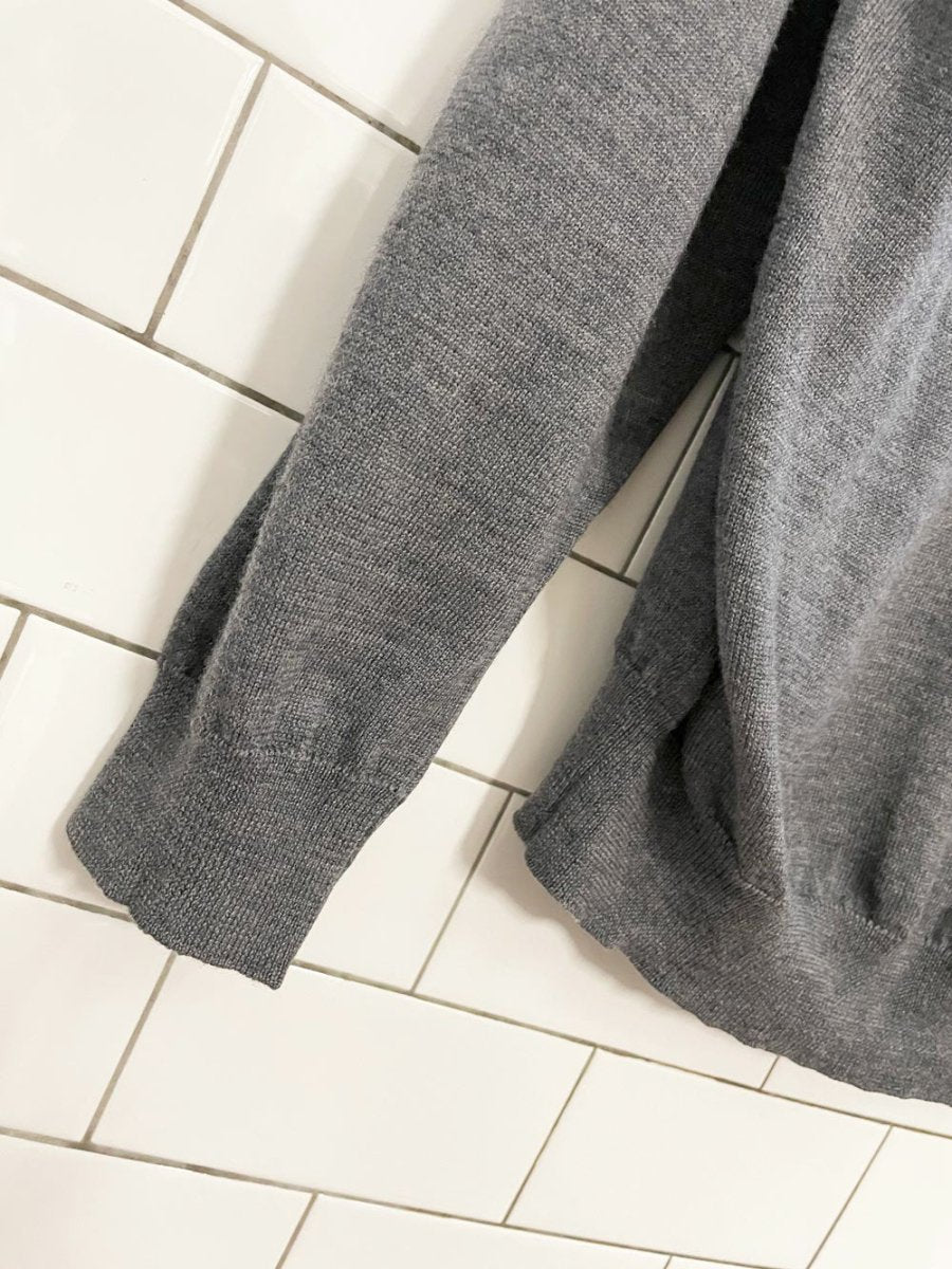 harry rosen 100% merino wool v - neck sweater - good market thrift store