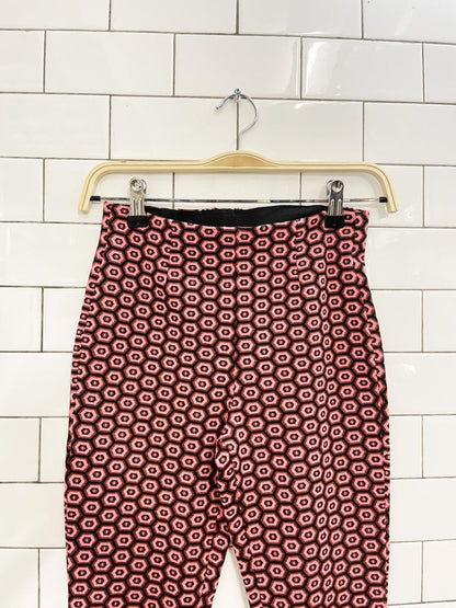 zara groovy geo knit flare pant - good market thrift store