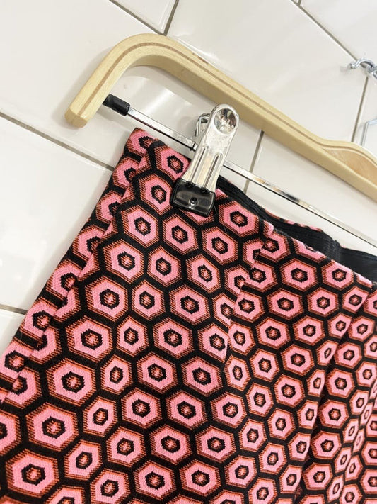 zara groovy geo knit flare pant - good market thrift store