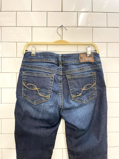 y2k silver jeans suki low rise flares - good market thrift store