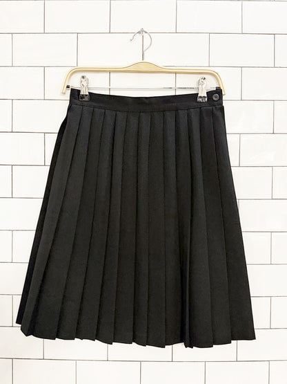 vintage 90s jessica pleated mini skirt | made in Canada
