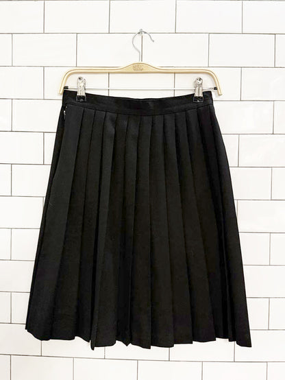 vintage 90s jessica pleated mini skirt | made in Canada
