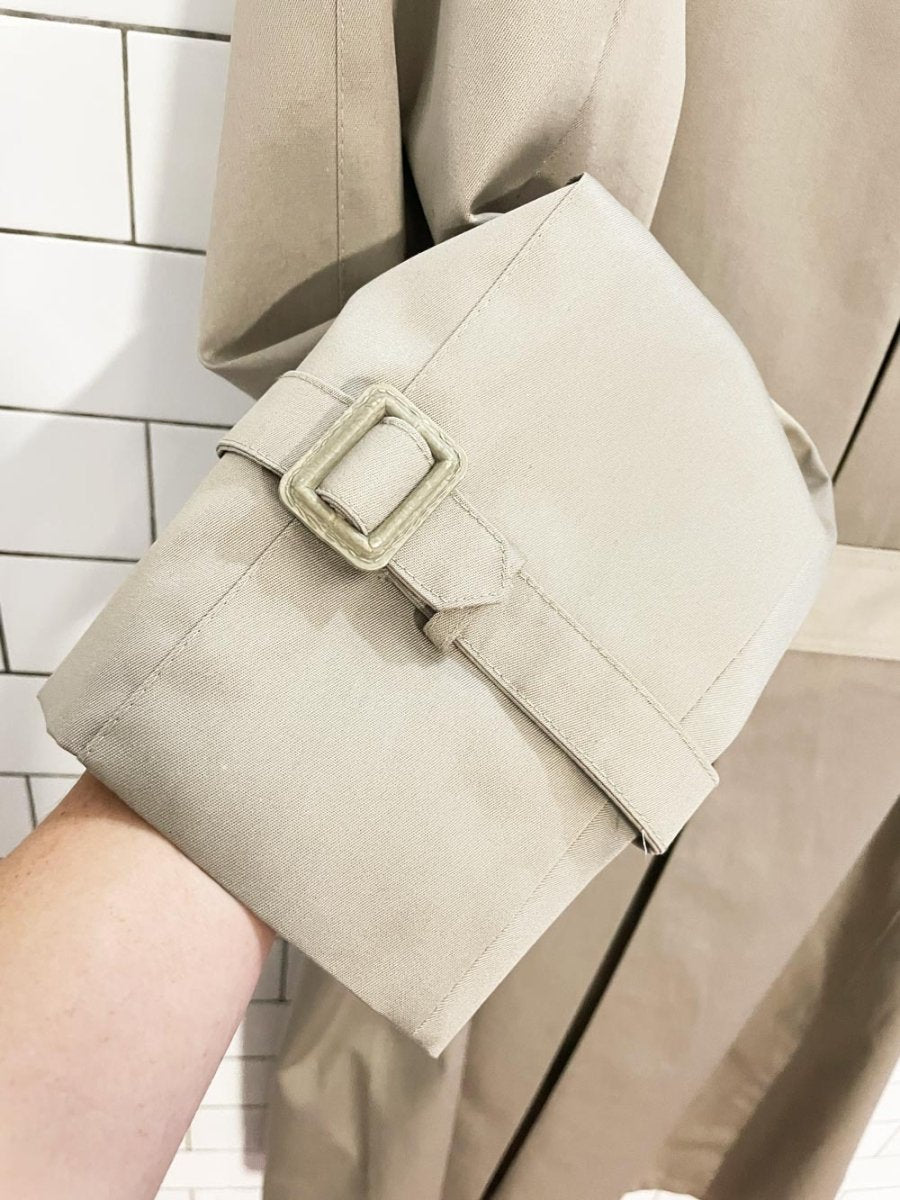 vintage nino cerruti classic trench coat - good market thrift store