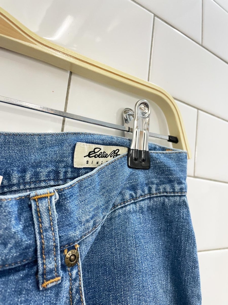 vintage 00s eddie bauer denim maxi skirt - good market thrift store