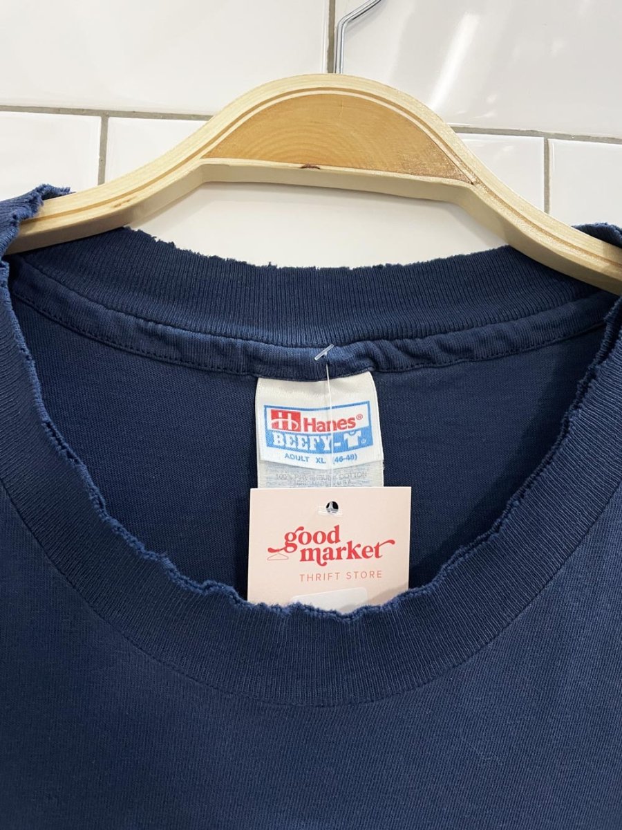 vintage atlanta 1996 games embroidered tee - good market thrift store