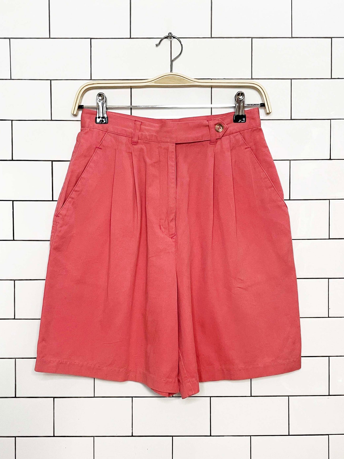 vintage 90s braemar by jeremy scott pleated trouser shorts