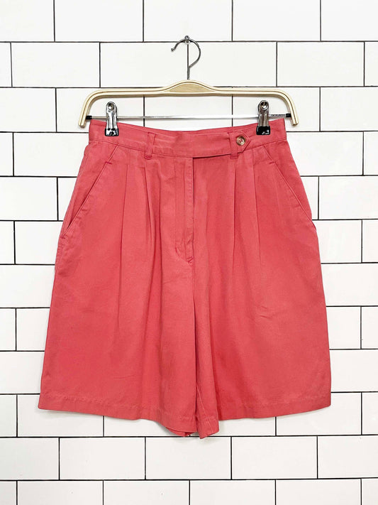 vintage 90s braemar by jeremy scott pleated trouser shorts