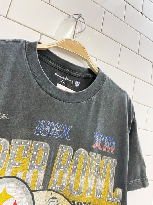 abercrombie 2008 steelers super bowl champions tee - good market thrift store