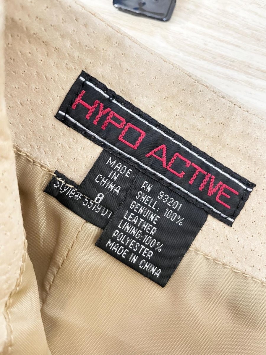 y2k hypo active braided suede knee - length skirt - good market thrift store