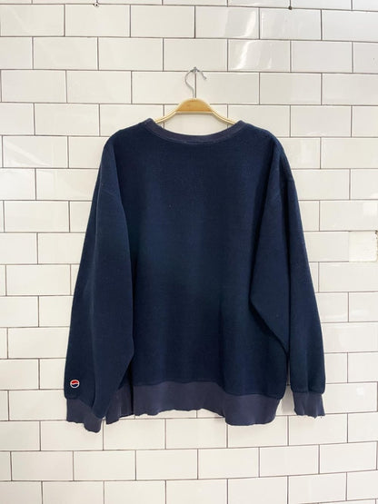 vintage pepsi reverse weave big logo sweatshirt - good market thrift store