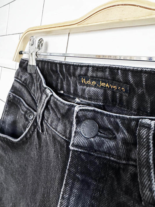 nudie denim regular straight jeans