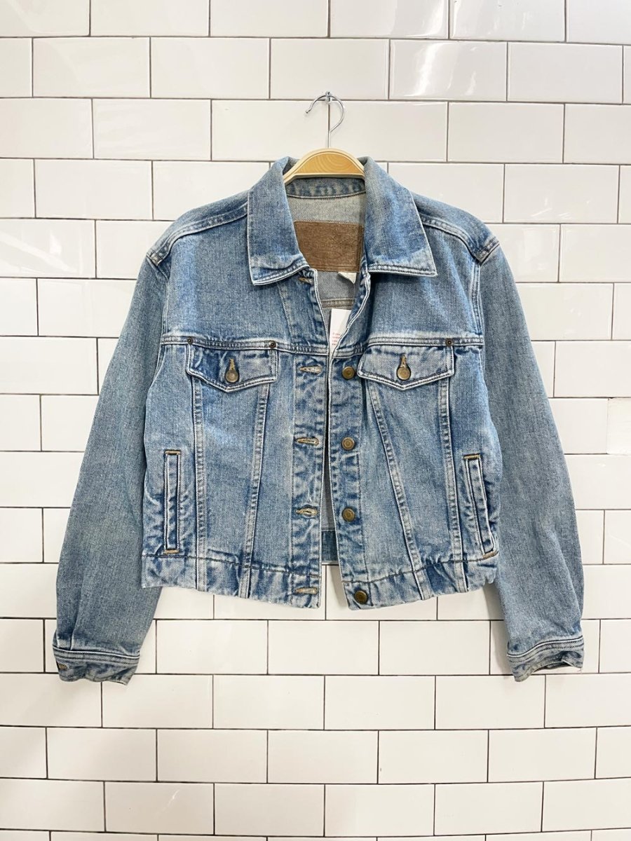vintage 90s liz claiborne denim jacket - good market thrift store