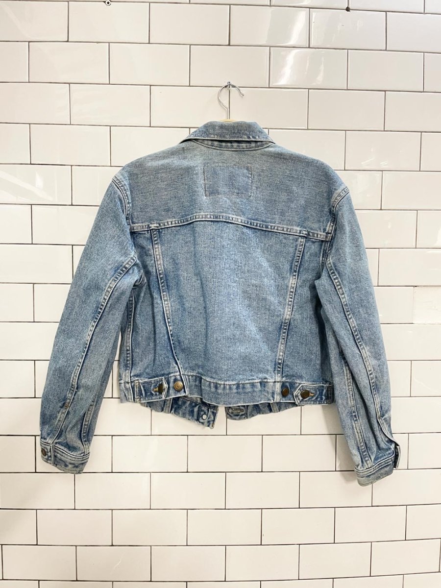 vintage 90s liz claiborne denim jacket - good market thrift store