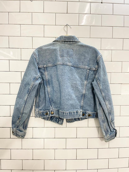 vintage 90s liz claiborne denim jacket - good market thrift store