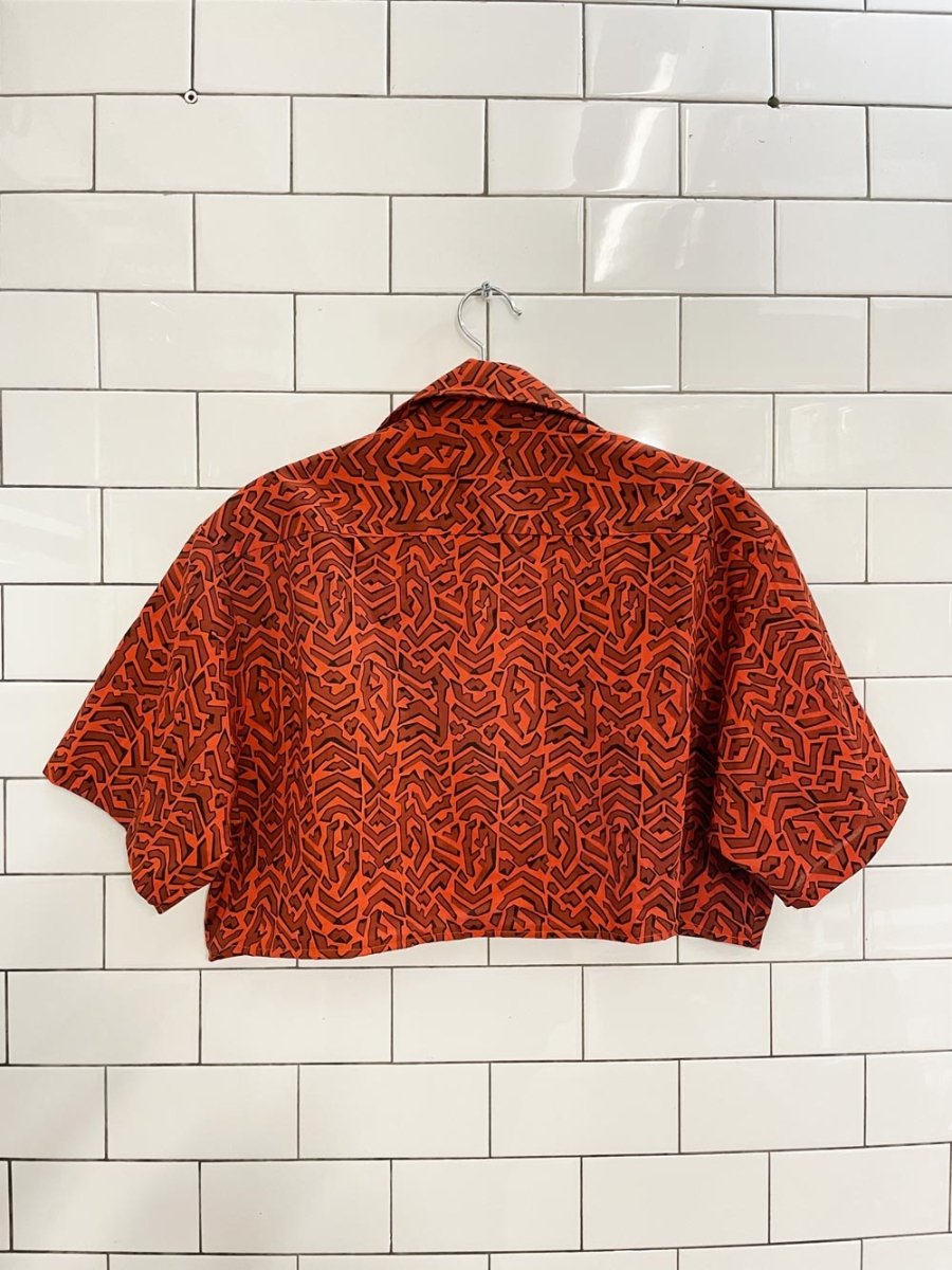 vintage 60s tierra del sol california crop shirt - good market thrift store