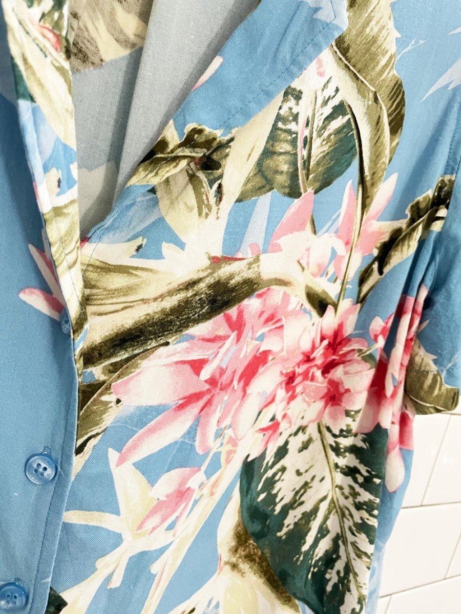 guess tropical camp shirt - good market thrift store