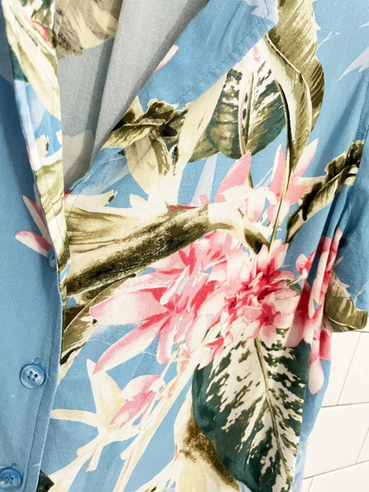 guess tropical camp shirt - good market thrift store