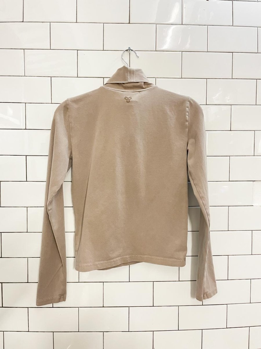 tna neutral layering turtleneck - good market thrift store