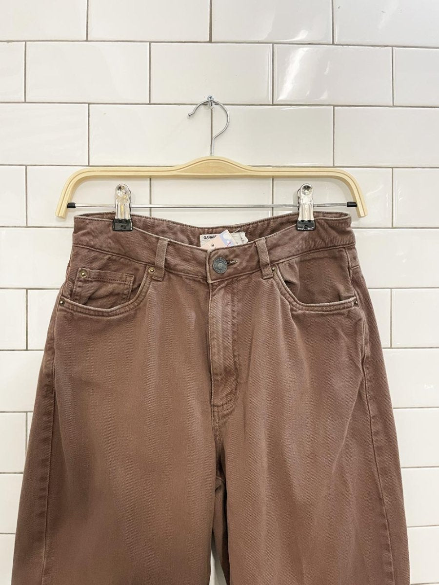 garage denim wide leg jeans - good market thrift store