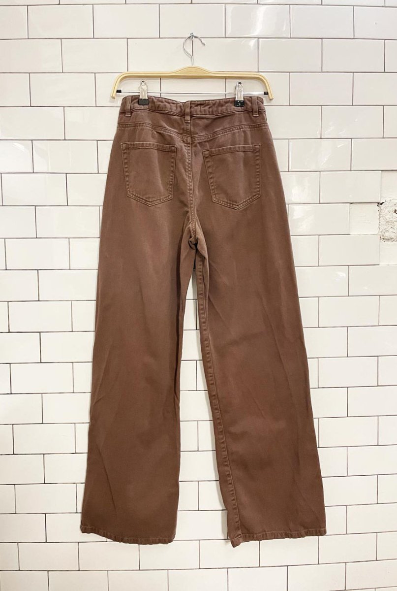 garage denim wide leg jeans - good market thrift store