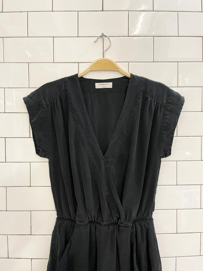 babaton corbett relaxed silk romper - good market thrift store
