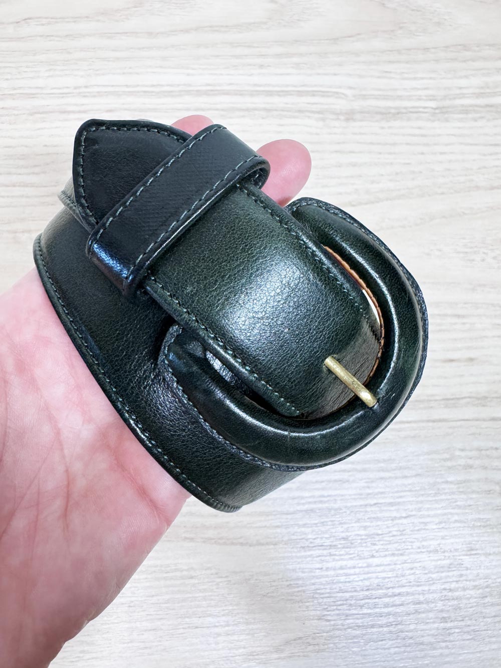 heritage leather handmade belt | made in Canada