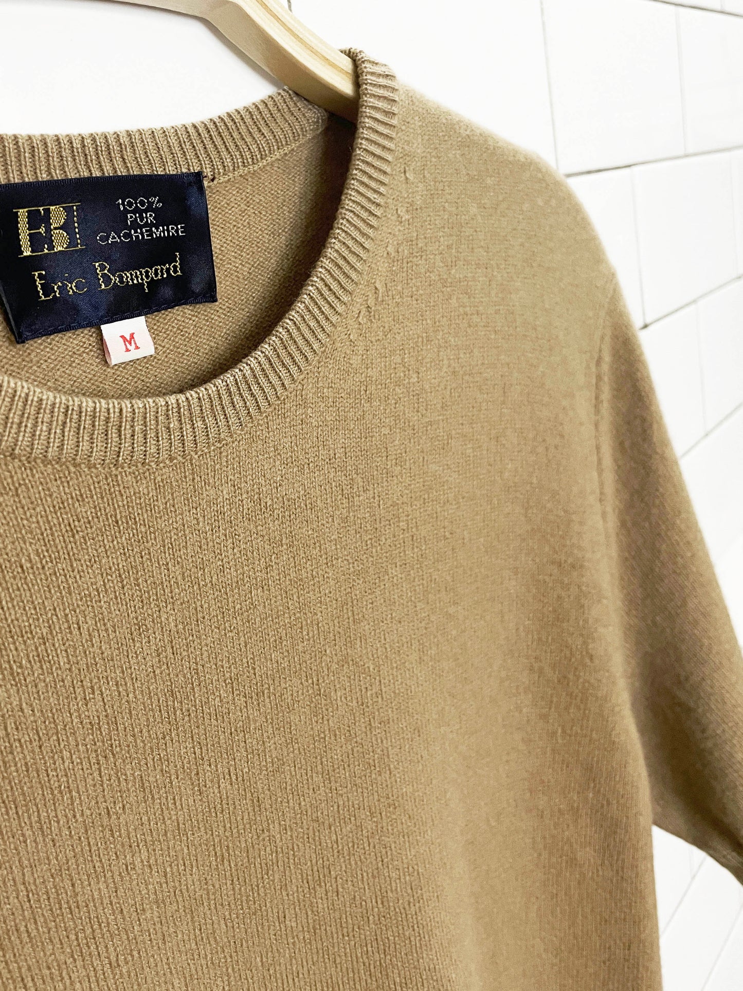 vintage 90s eric bompard 100% mongolian cashmere sweater top