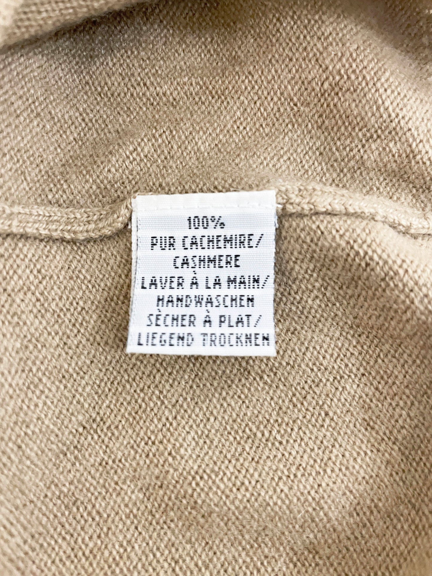 vintage 90s eric bompard 100% mongolian cashmere sweater top