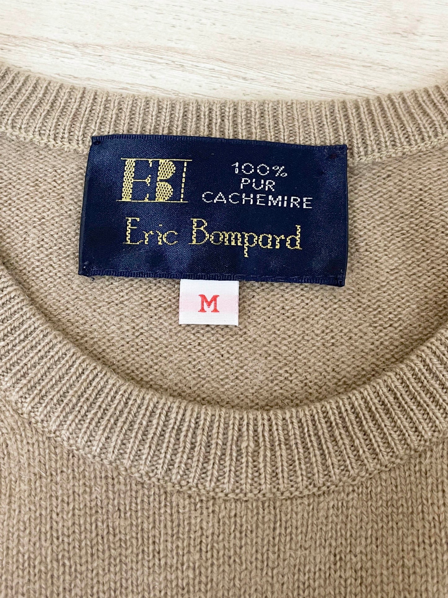 vintage 90s eric bompard 100% mongolian cashmere sweater top