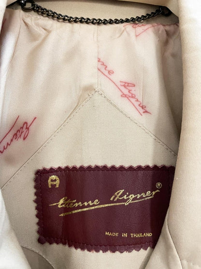 vintage etienne aigner classic trench coat - good market thrift store