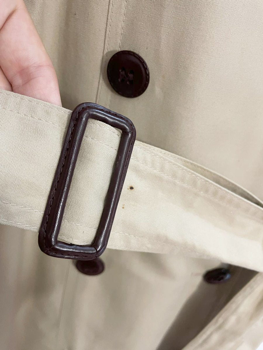 vintage etienne aigner classic trench coat - good market thrift store