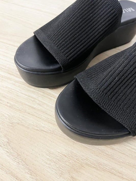 MIA platform slip on sandal - good market thrift store