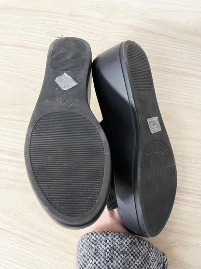 MIA platform slip on sandal - good market thrift store