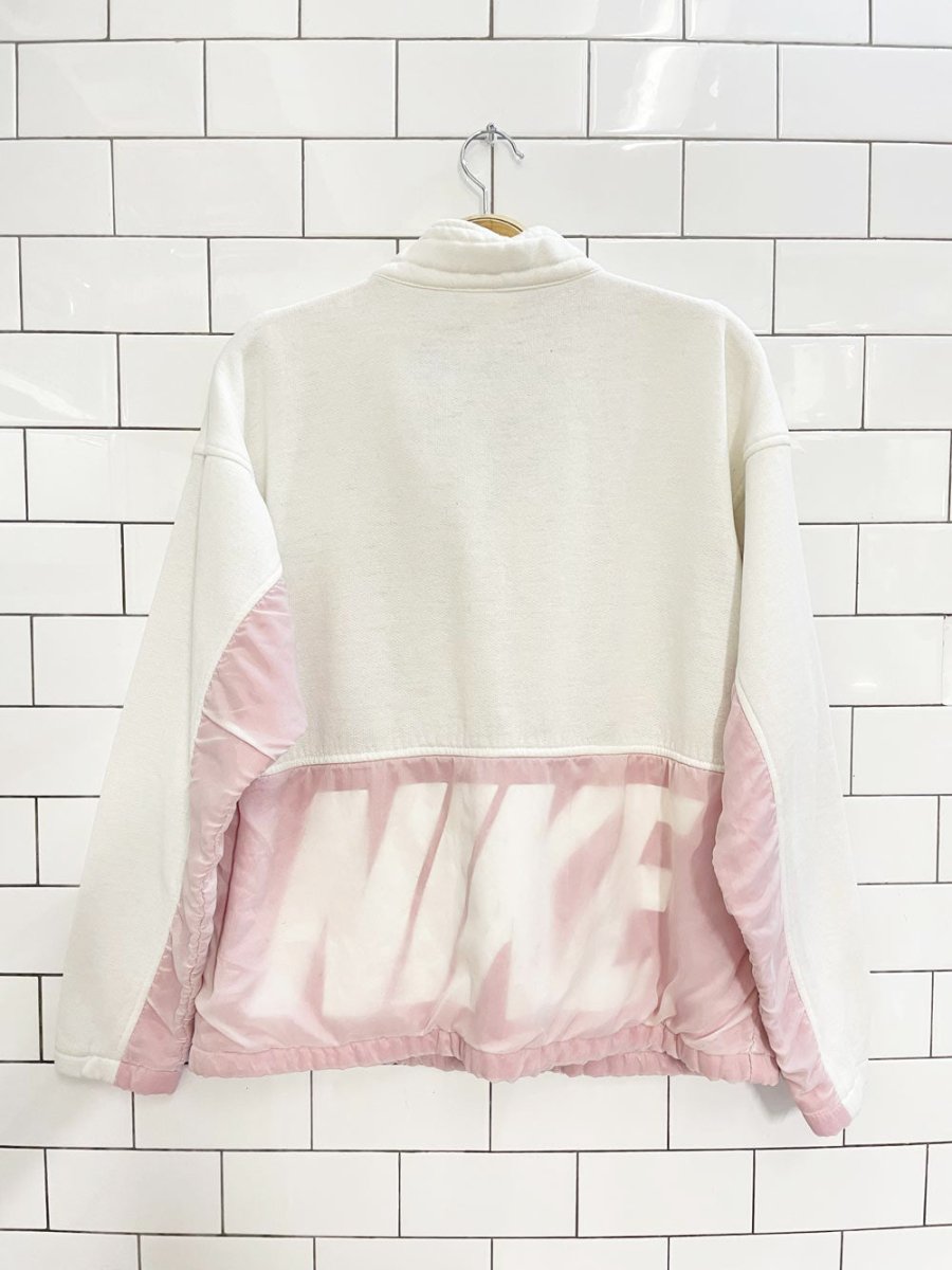 vintage 80s nike hidden block logo full zip sweatshirt - good market thrift store