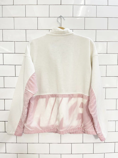 vintage 80s nike hidden block logo full zip sweatshirt - good market thrift store