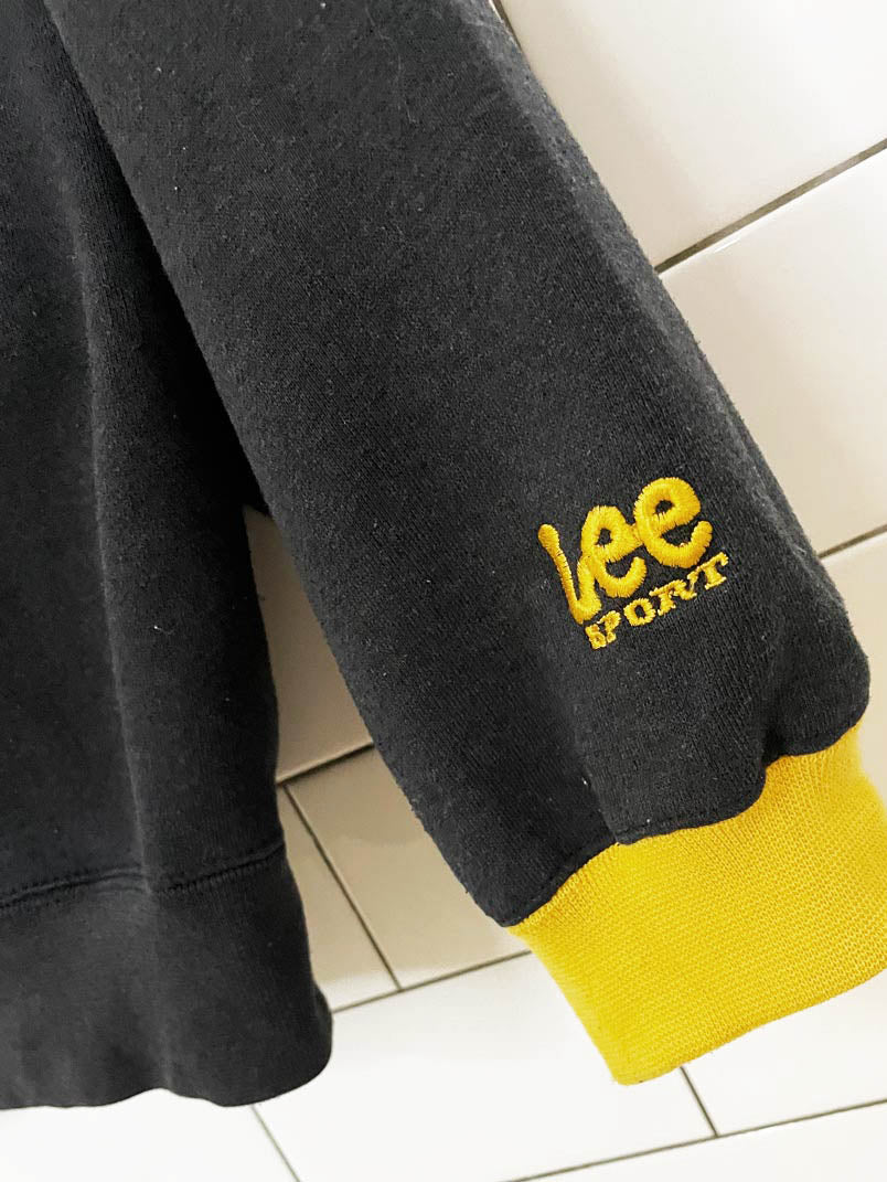 vintage 90s lee pittsburgh penguins two-tone sweatshirt | NHL