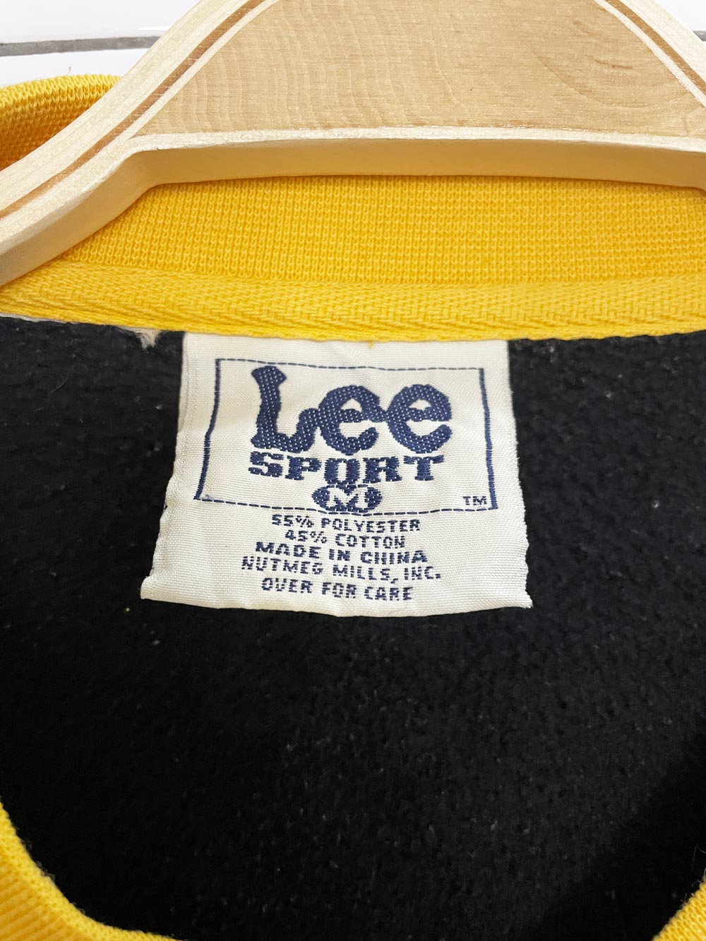 vintage 90s lee pittsburgh penguins two-tone sweatshirt | NHL