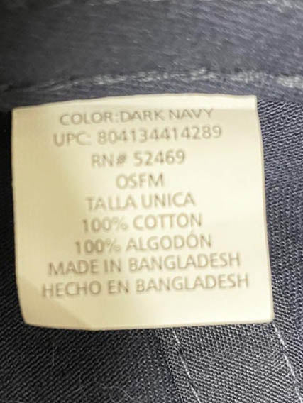 new york spell out embroidered cotton cap