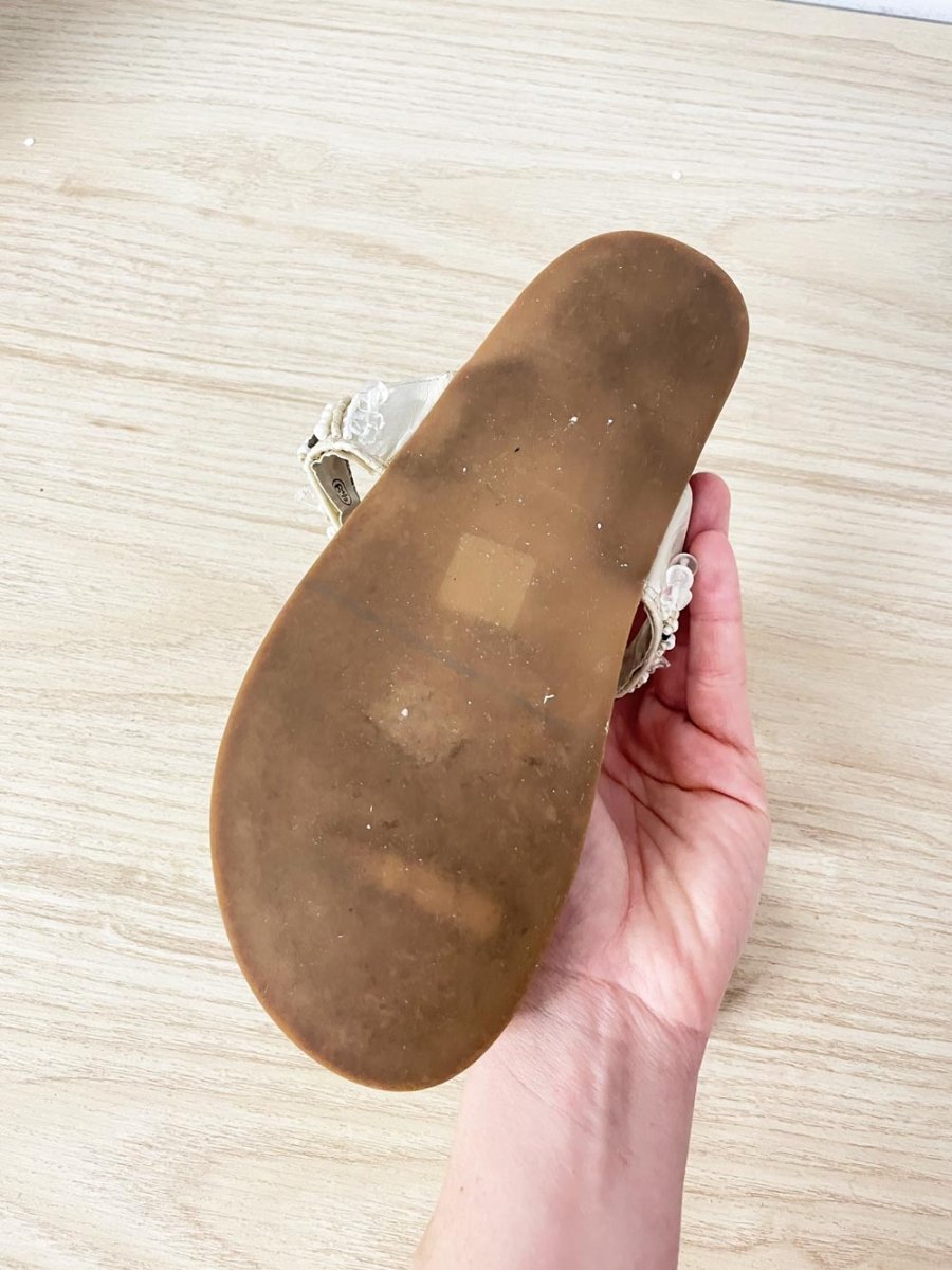 no angel boho beaded thong sandal - good market thrift store