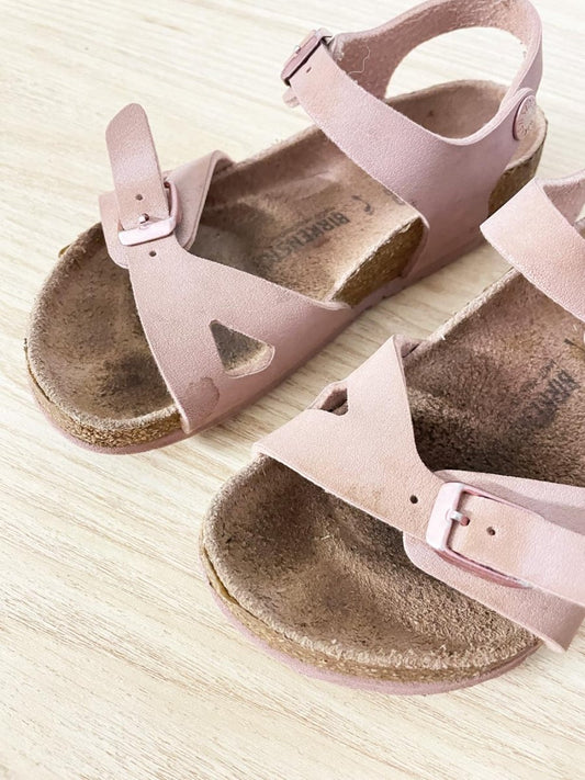 birkenstock colorado kids pink sandals - good market thrift store