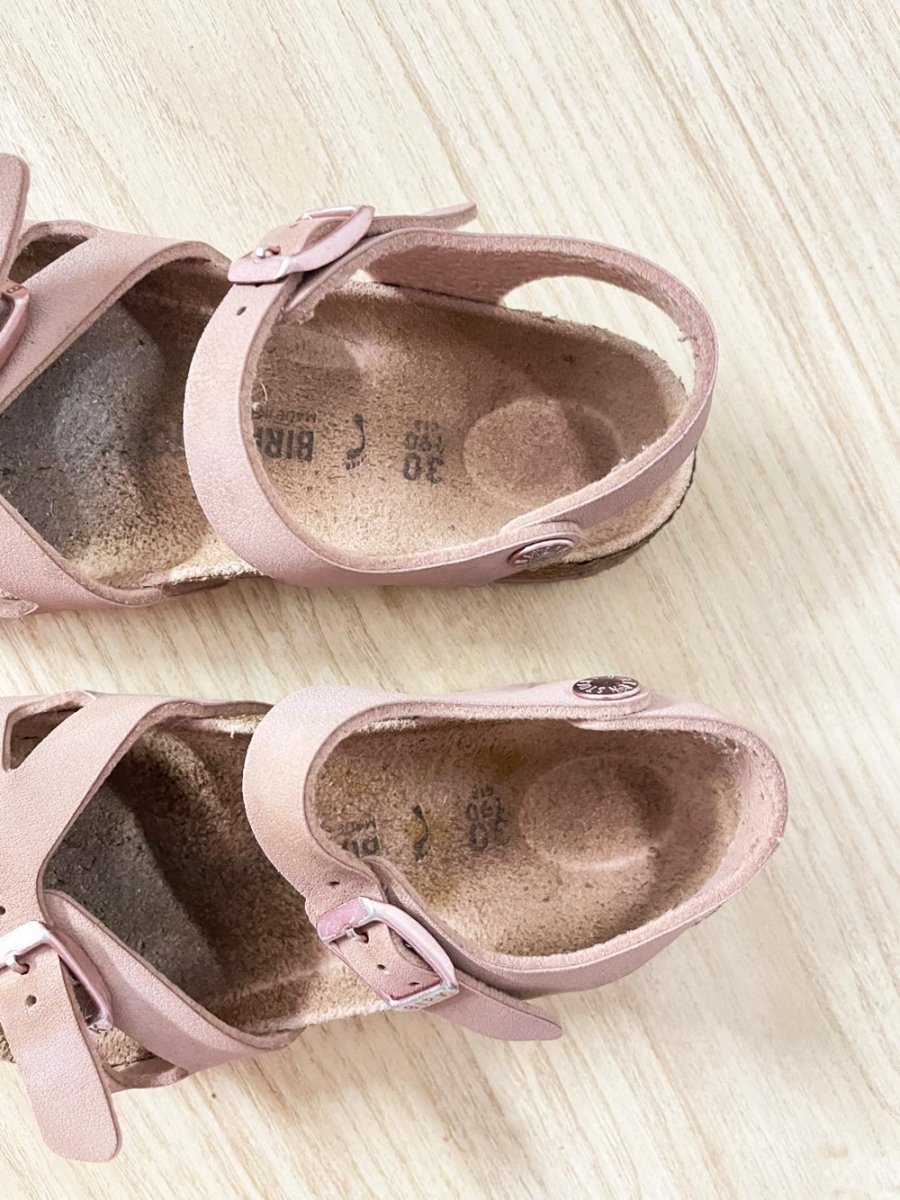 birkenstock colorado kids pink sandals - good market thrift store