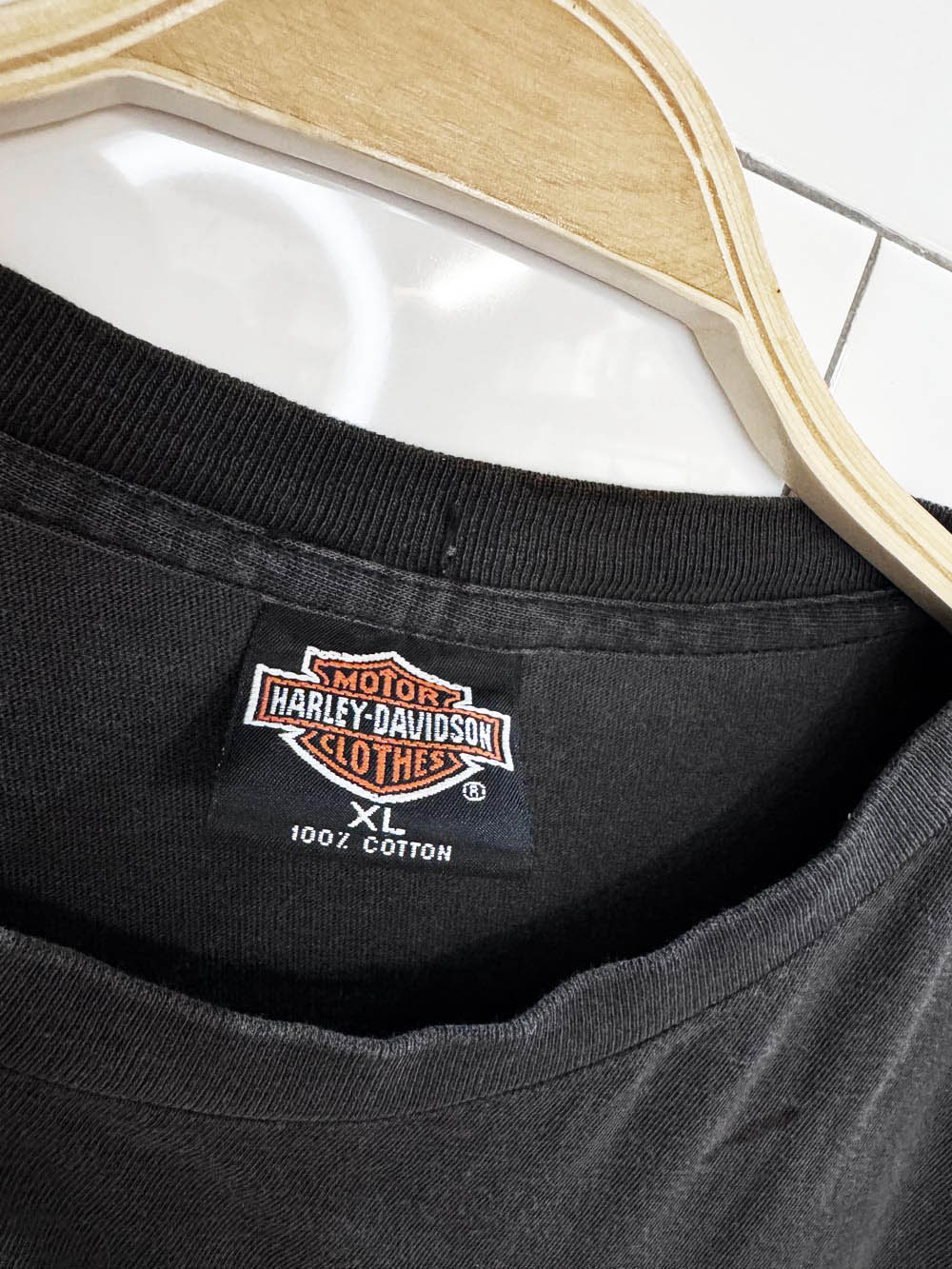 vintage 90s harley davidson single stitch rottweiller tee | made in USA
