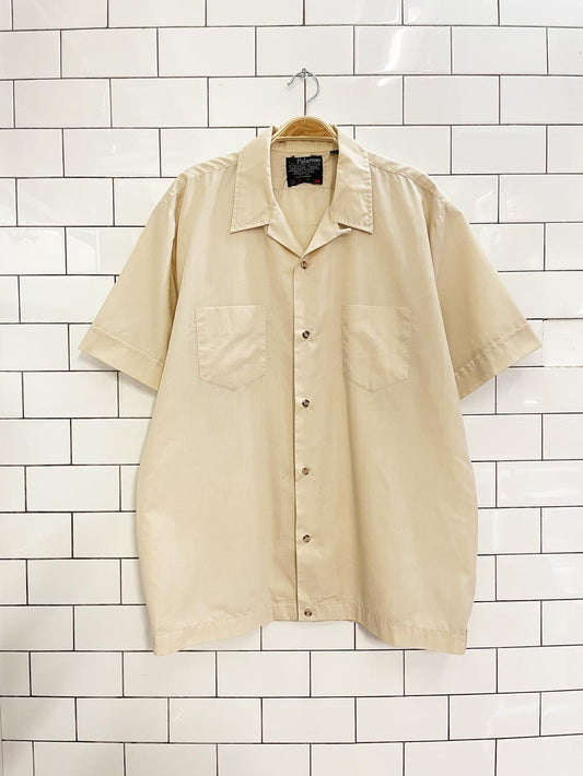 vintage 70s palermo short sleeve shirt - good market thrift store
