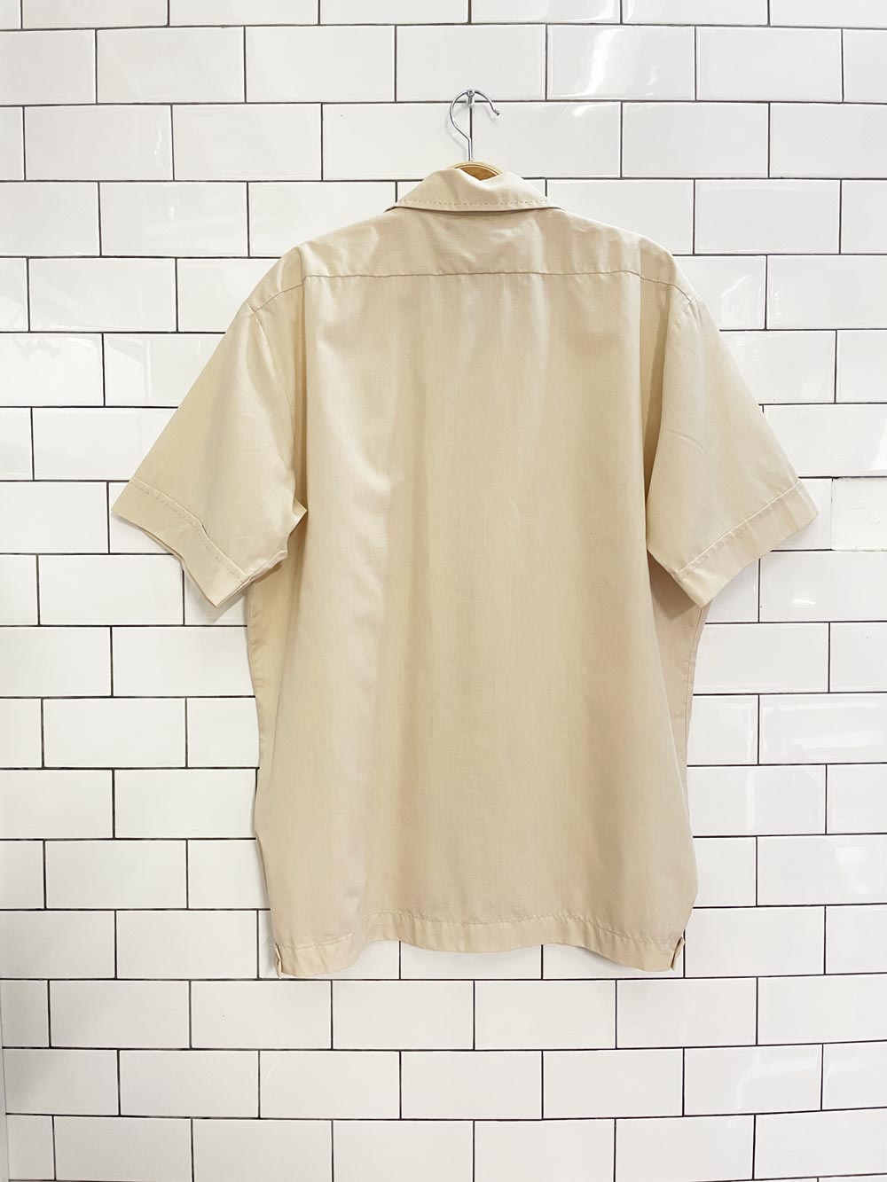 vintage 70s palermo short sleeve shirt - good market thrift store