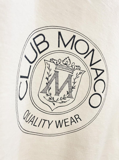 vintage 90s club monaco crest sweatshirt - good market thrift store