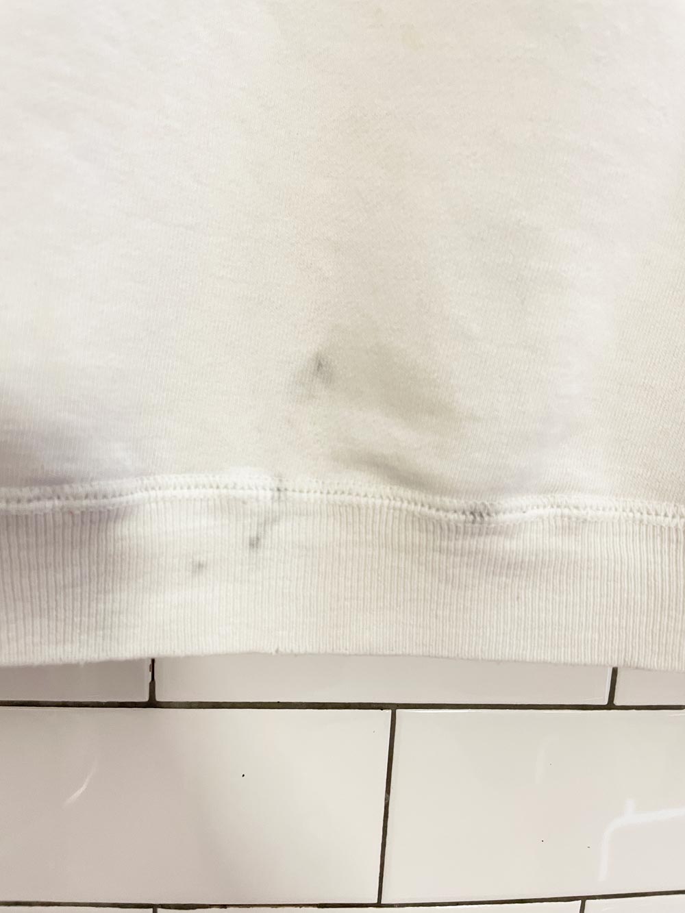 vintage 80s club monaco distressed crest sweatshirt - good market thrift store