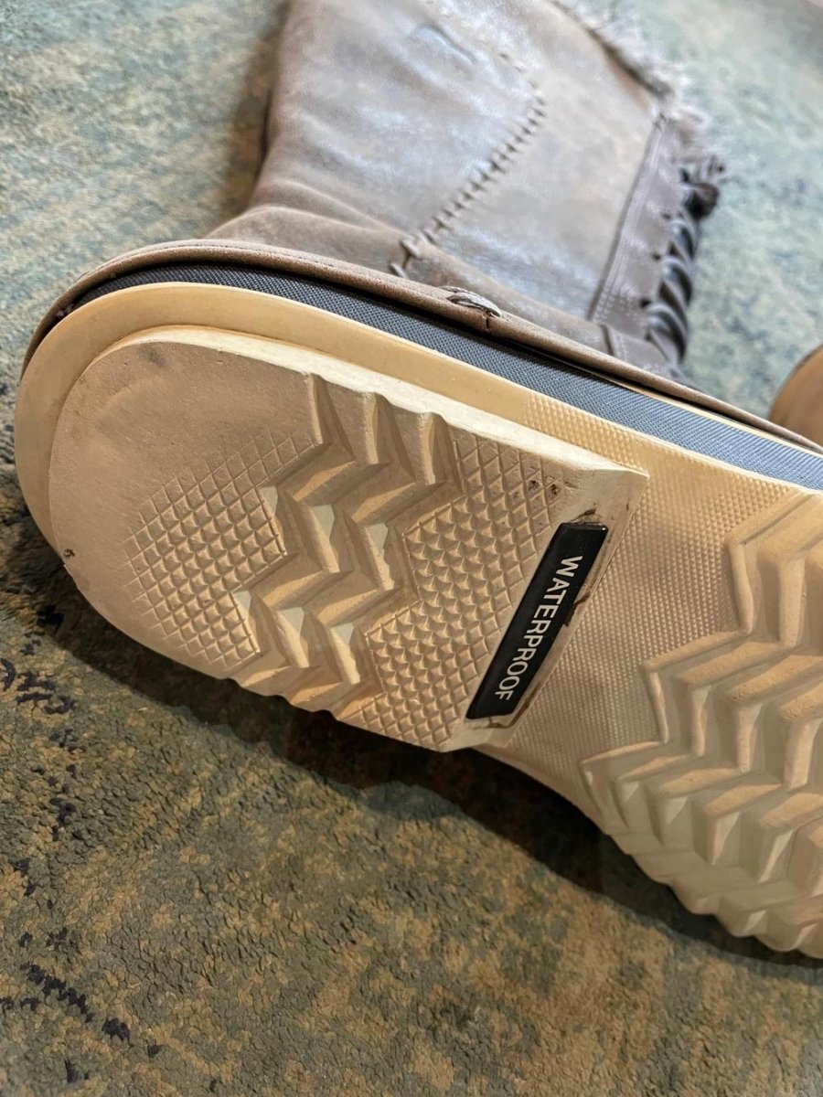 sorel cate the great leather waterproof snow boots - good market thrift store