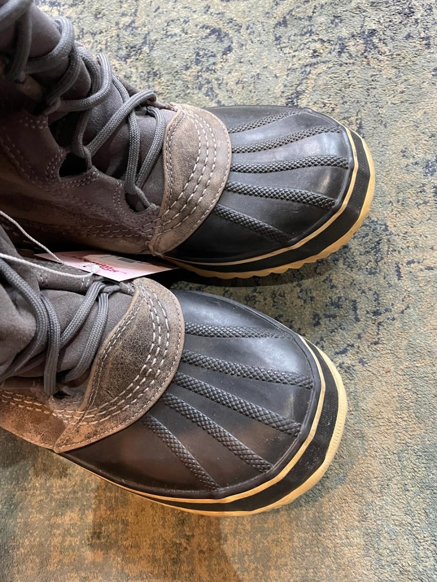 sorel cate the great leather waterproof snow boots - good market thrift store