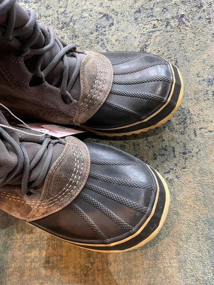 sorel cate the great leather waterproof snow boots - good market thrift store