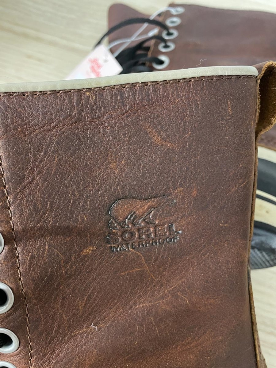 sorel 1964 premium leather winter boot - good market thrift store